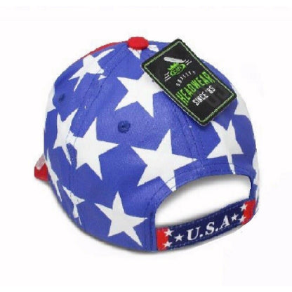 U.S.A. United States America Pride Solid Back Cap Hat