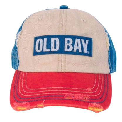 Old Bay Distressed Logo Cap Hat