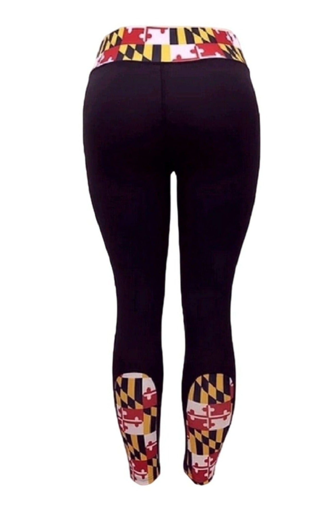 Maryland Flag Yoga Leggings Pants