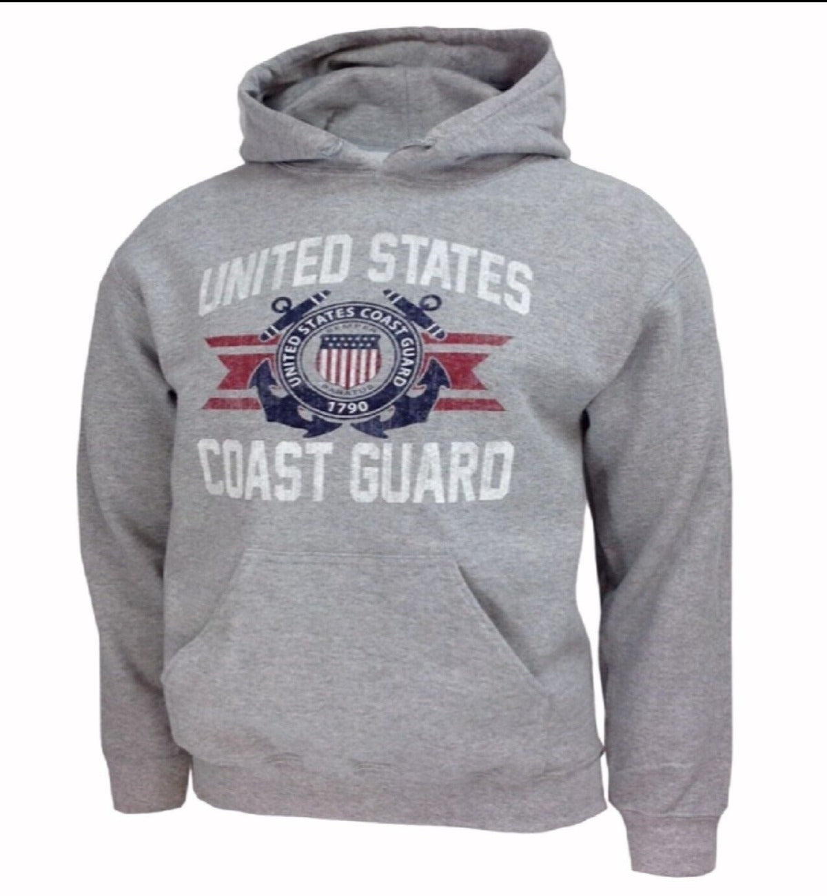 U.S. Coast Guard Vintage Emblem Hoodie