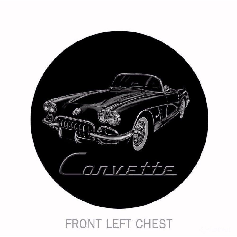 Chevy Chevrolet Corvette C1 Tonal Short Sleeve T-Shirt