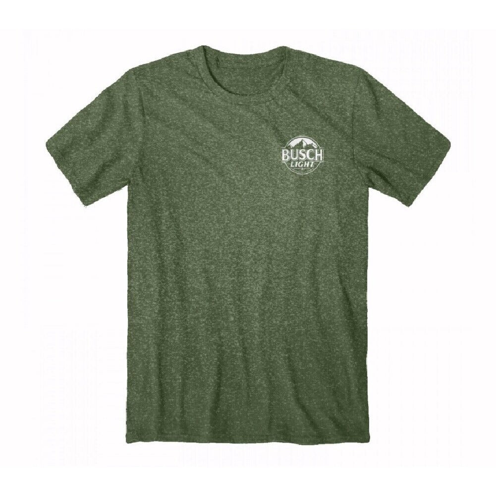 Busch Beer Deer Label Short Sleeve T-Shirt