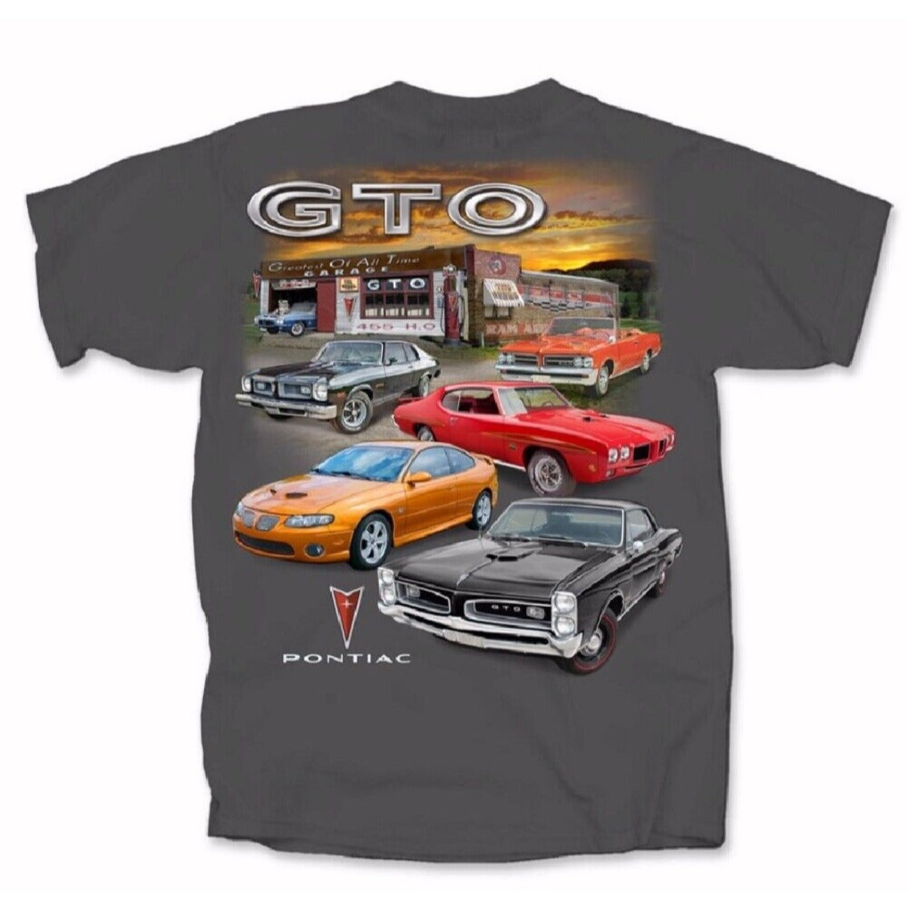 Pontiac GTO Garage Short Sleeve T-Shirt