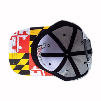 Maryland Flag Dog Vest Embroidered Cap Hat