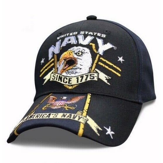 U.S. Navy Eagle Scream Embroidered Cap Hat