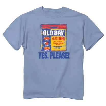 Old Bay Yes, Please! Faded Can Short Sleeve Toddler Shirt