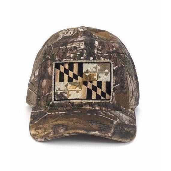 Maryland Flag Smooth Operator Camo Hat