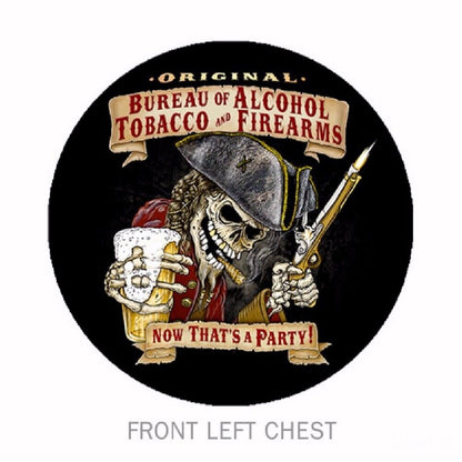 Bureau Of Alcohol, Tobacco And Firearms – Now That’s A Party! Pirate Short Sleeve T-Shirt