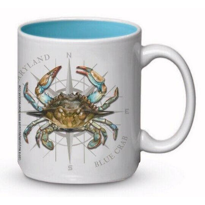 Maryland Blue Crab Coffee Soup Mug