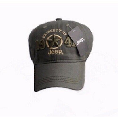 Jeep Green Embroidered Cap Hat