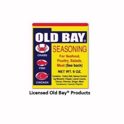 Old Bay Can Metal Keyring Keychain