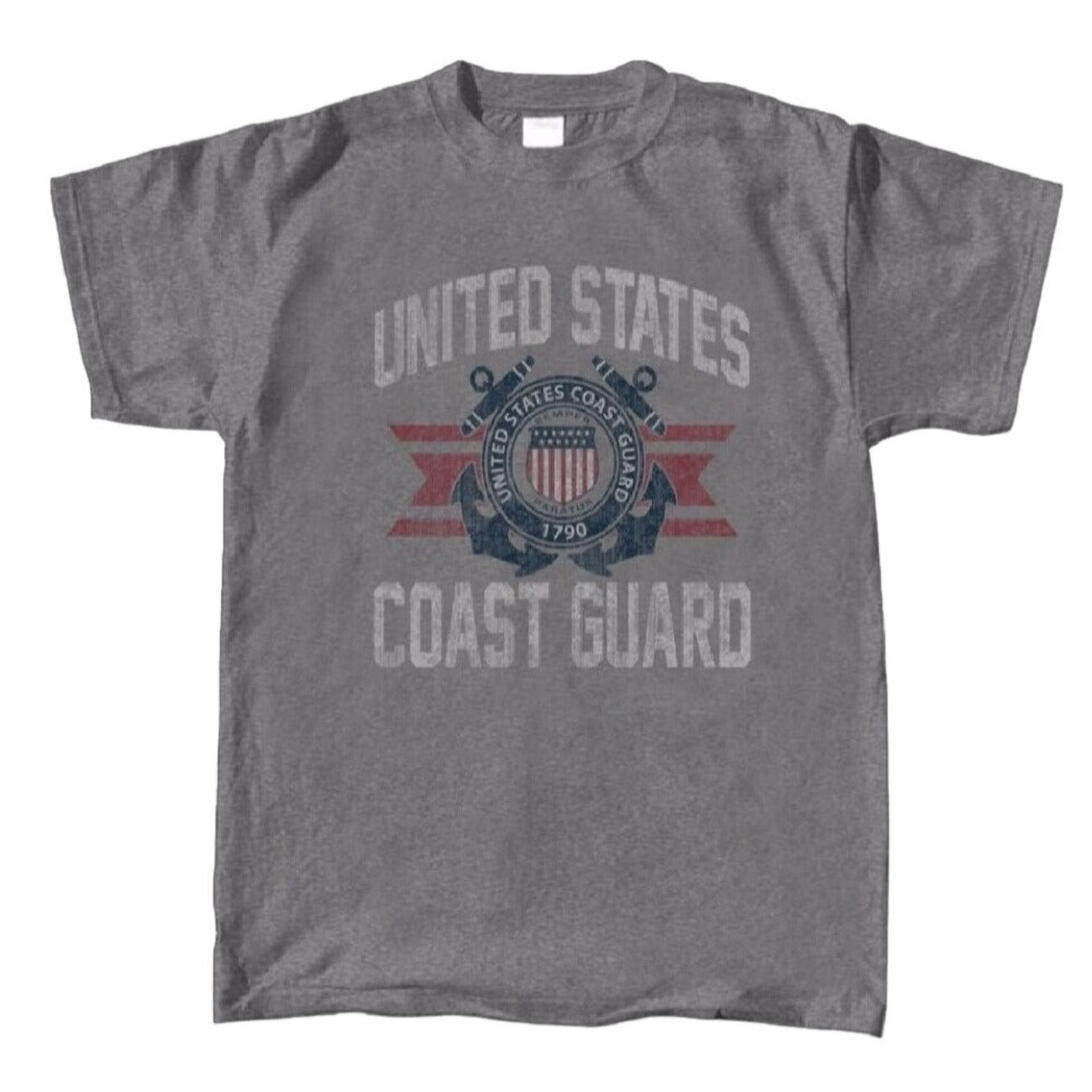 U.S. Coast Guard Vintage Emblem Short Sleeve T-Shirt