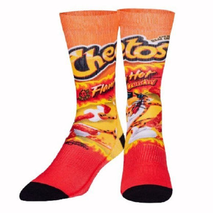 Cheetos Flamin Hot Athletic Crew Socks