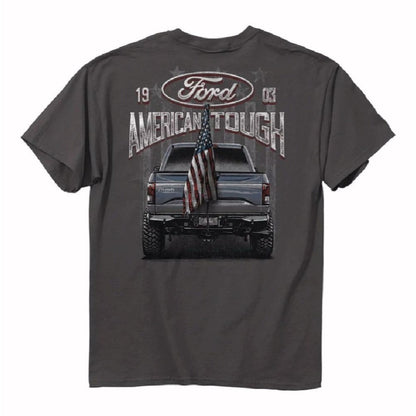 Ford Truck American Tough U.S. Flag Short Sleeve T-Shirt