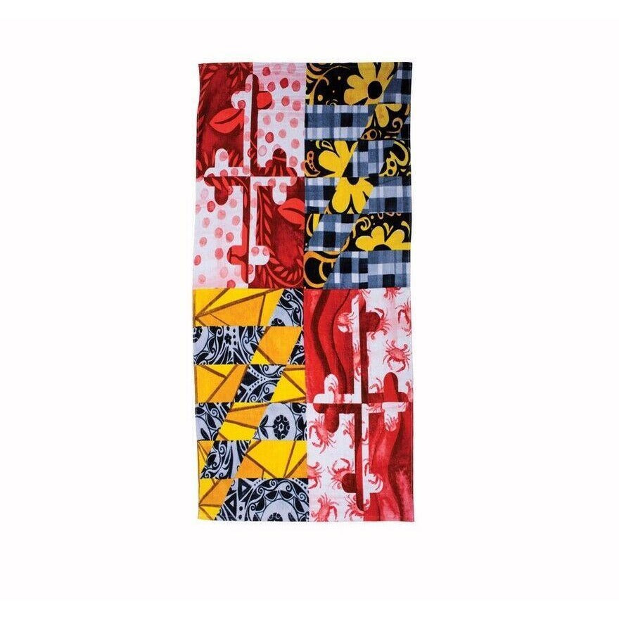 Maryland Quilt Style Beach Bath Towel