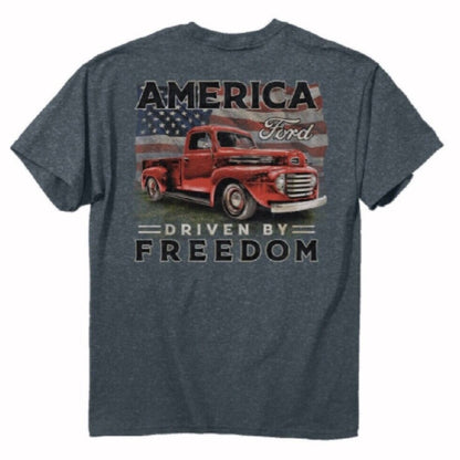 Ford America Driven By Freedom Short Sleeve T-Shirt