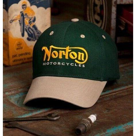 Norton Green Embroidered Cap Hat