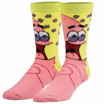 Patrick Star Big Face Athletic Crew Socks