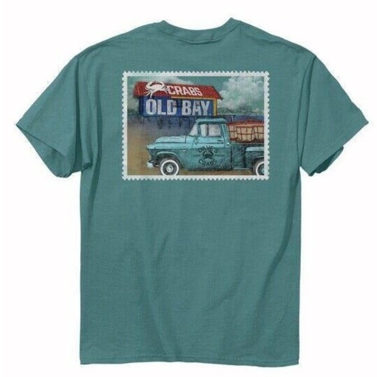 Old Bay Dave’s Crab Shack Short Sleeve T-Shirt