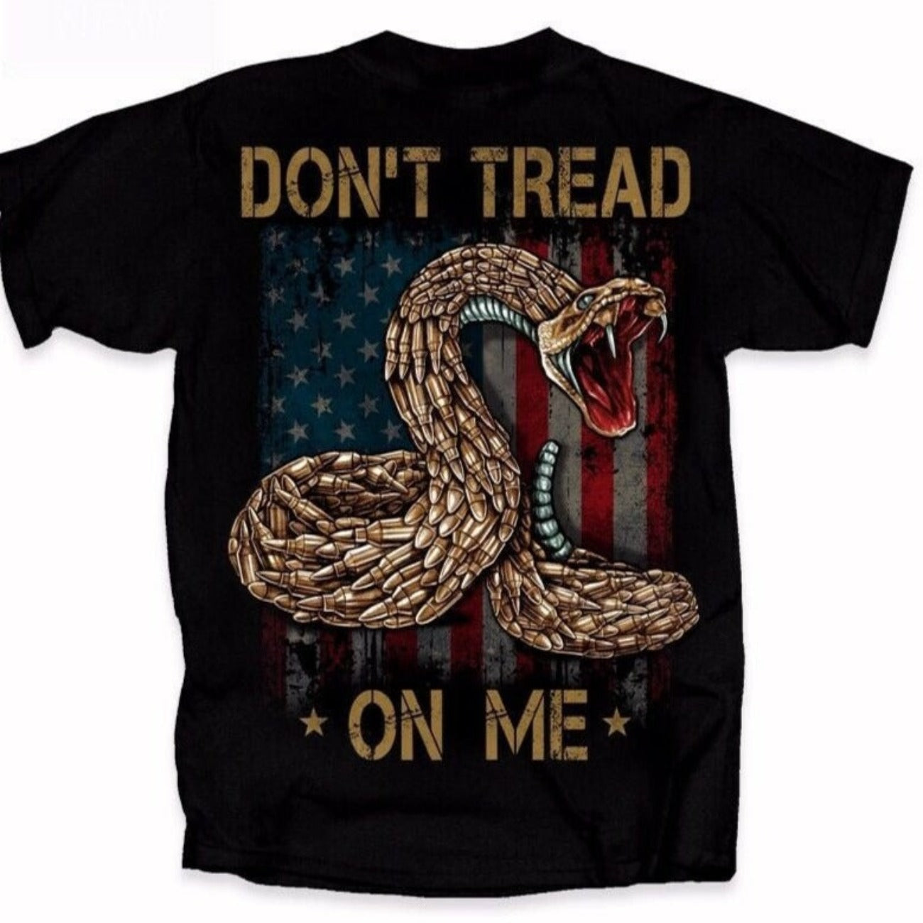 Don’t Tread On Me U.S. Flag Short Sleeve T-Shirt