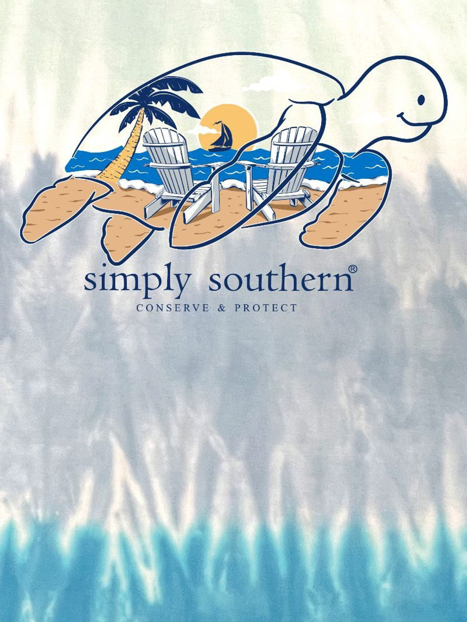 Simply Southern Turtle Sunset Short Sleeve T-Shirt